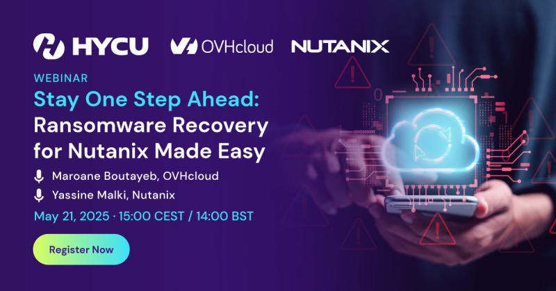 Stay One Step Ahead Webinar og