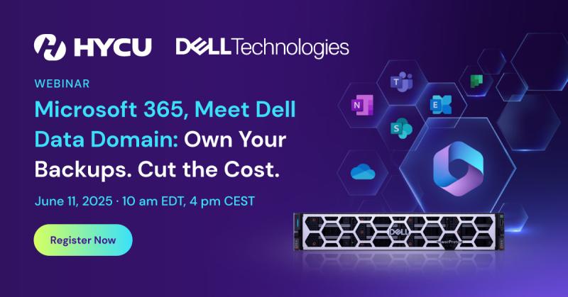 Webinar m365 Dell Data Domain og