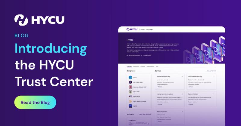 New Certifications Highlight Security Credentials in New Trust Center
