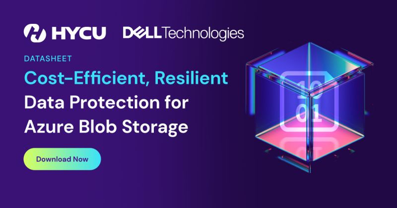 Protect Azure Blob with HYCU and Dell
