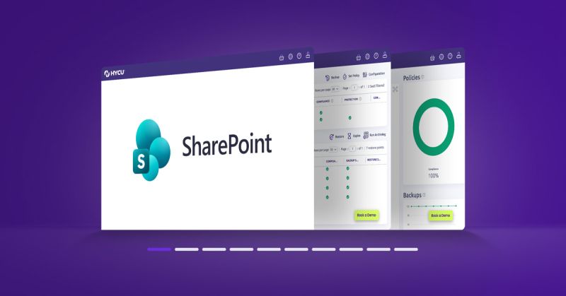HYCU for Sharepoint backup and recovery
