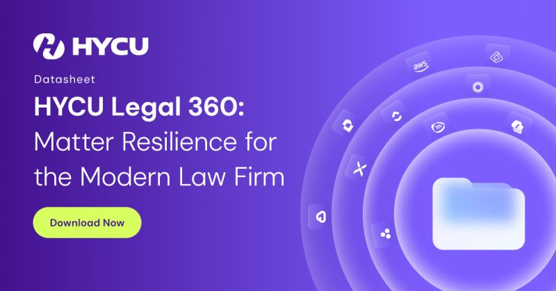 HYCU Legal 360 datasheet