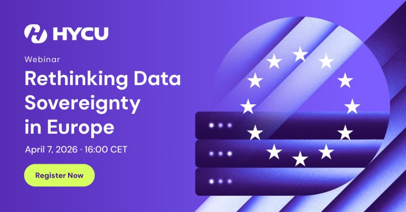 Rethink Data Sovereignty in Europe