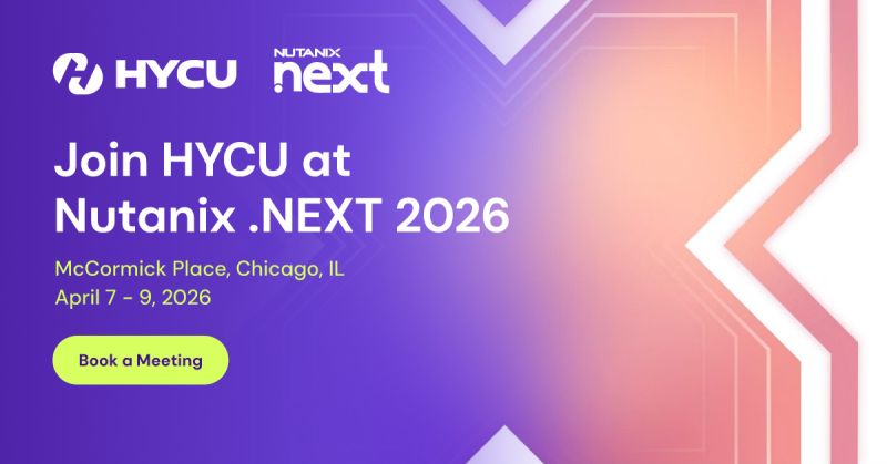 Stop by our booth at Nutanix .NEXT