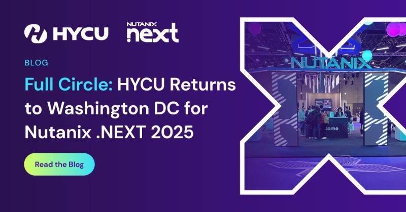 Full Circle HYCU Returns to Wash DC for .NEXT og