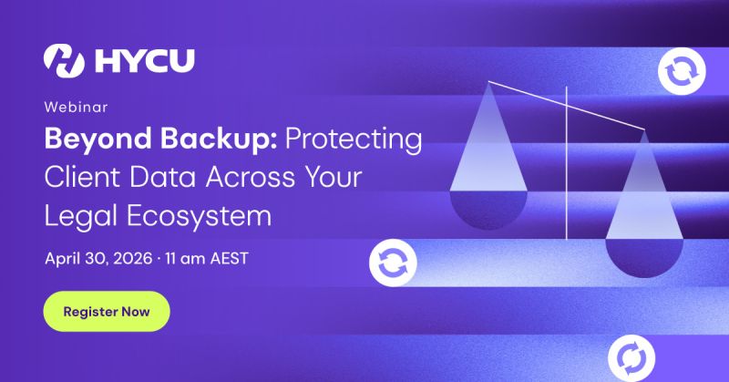 Protecting Legal Data with Backup