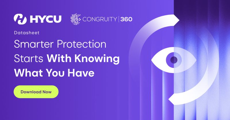 HYCU with Congruity 360