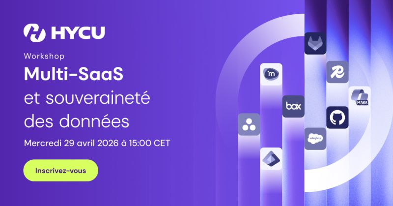 Multi-SaaS et souveraineté des données