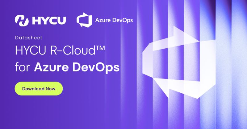 HYCU for Azure DevOps datasheet