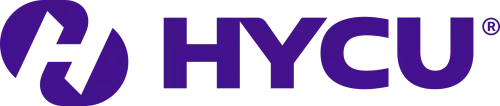 HYCU logo purple