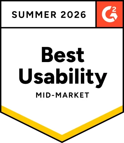 G2 Summer 2026 Best Usability