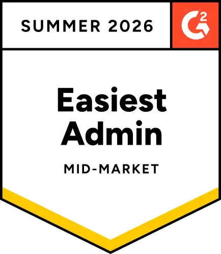 G2 Summer 2026 Easiest Admin
