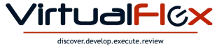 Virtual Flex logo