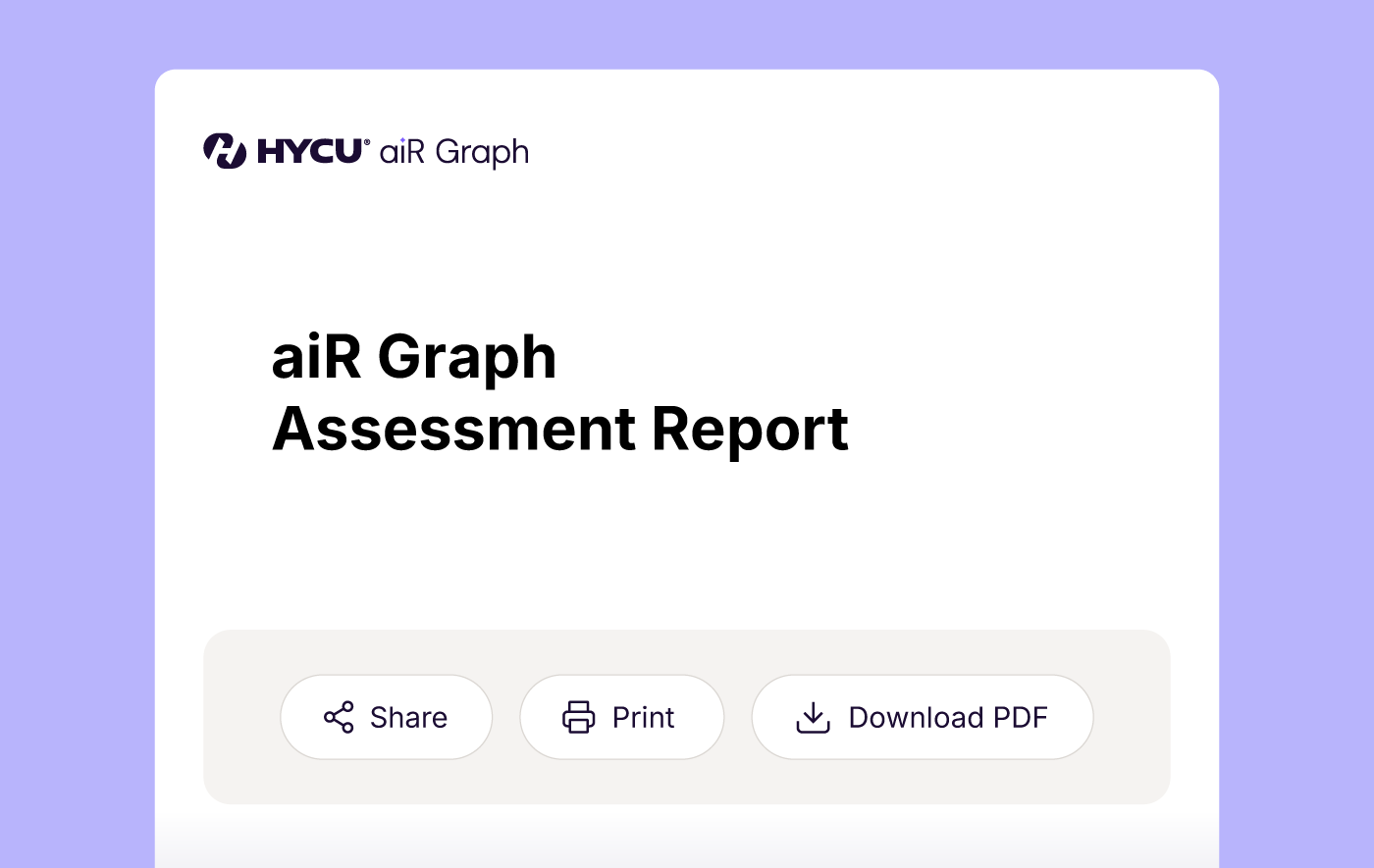 A report that travels
