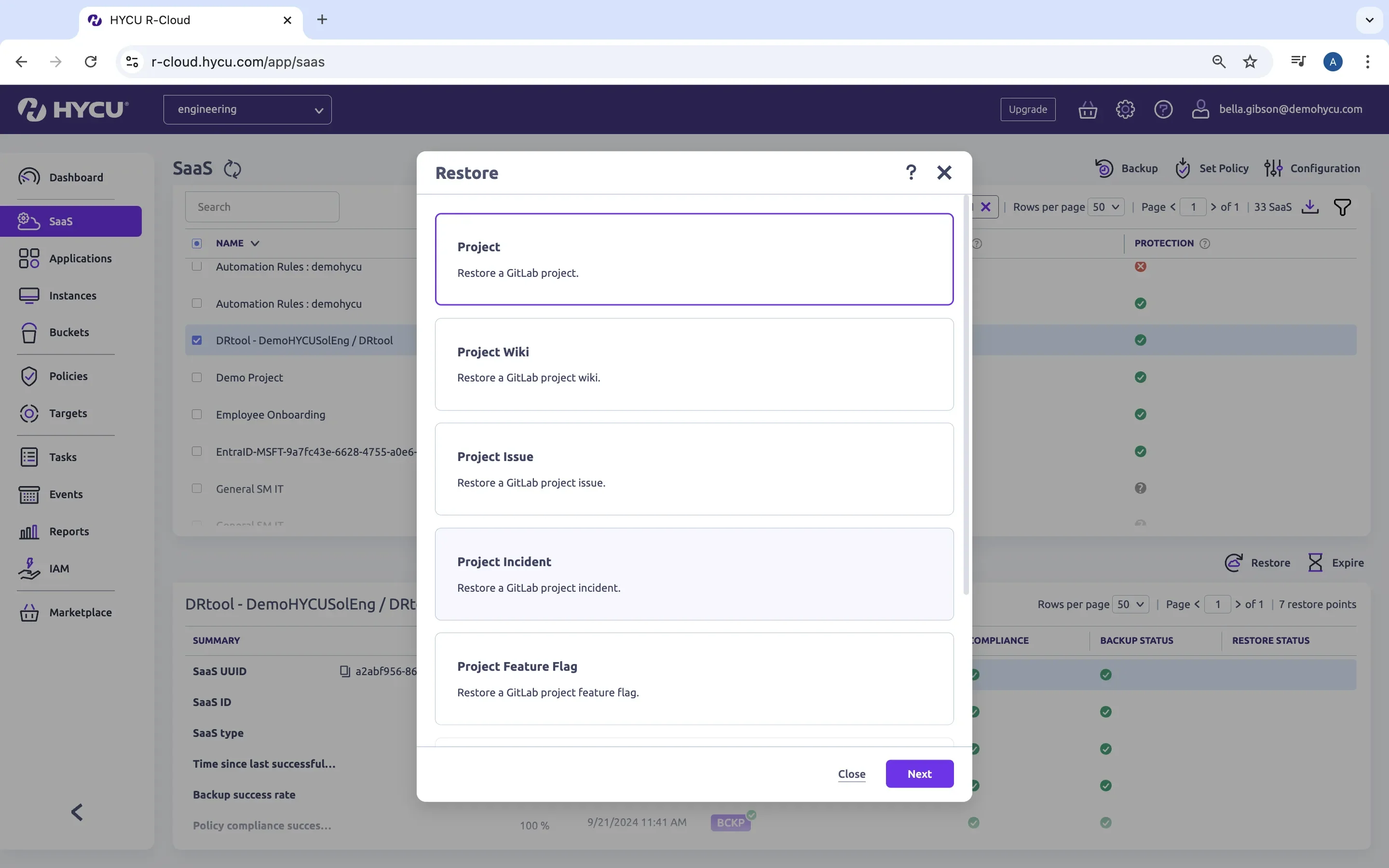 66f9e7709b4261bdf968d311_HYCU-GitLab-Restore-Dialog.png
